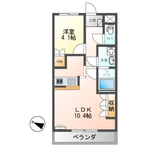 ＡＵＴＨＯＲ千草Ⅰ 間取り