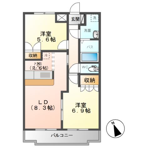 KASUMIヒルズ 間取り