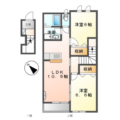 K.H.ヒルズ 間取り