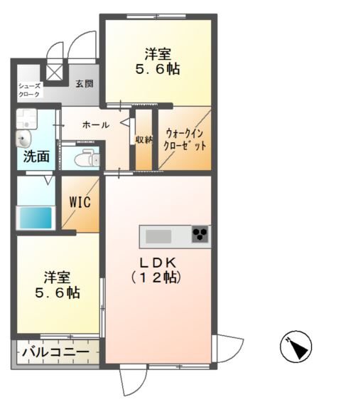 コンフォートレジデンスⅡ 間取り