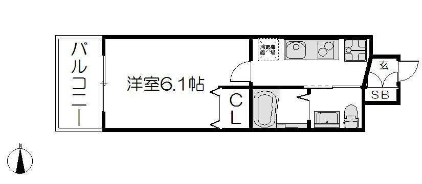 エステムプラザ京都御所ノ内REGIA 間取り