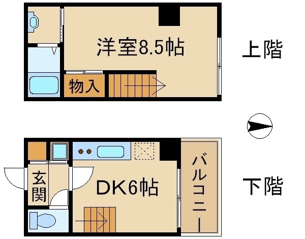 ワイズフラッツ西陣（Y'S　Flats西陣） 間取り