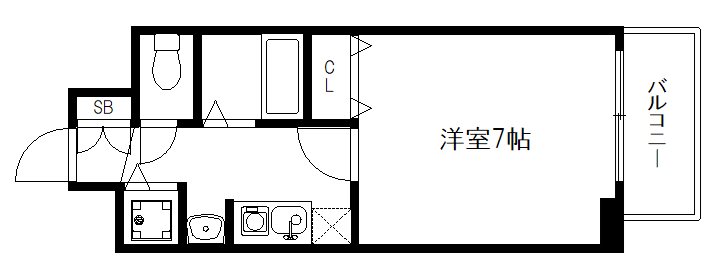 スワンズ京都西陣 間取り