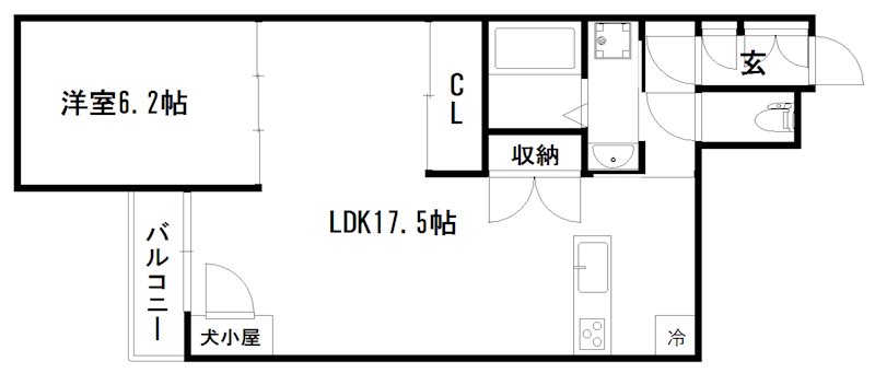 ヴィラスタジオーネ御所南 間取り