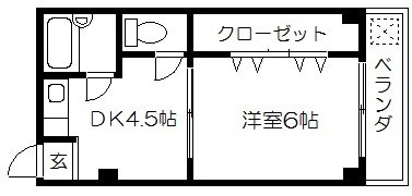 マンション巻野 間取り