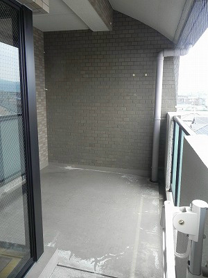 ビラ妙松館 ベランダ