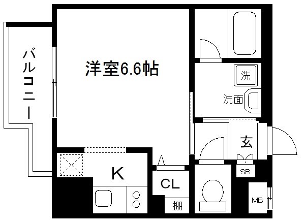 アスヴェル京都西京極 間取り