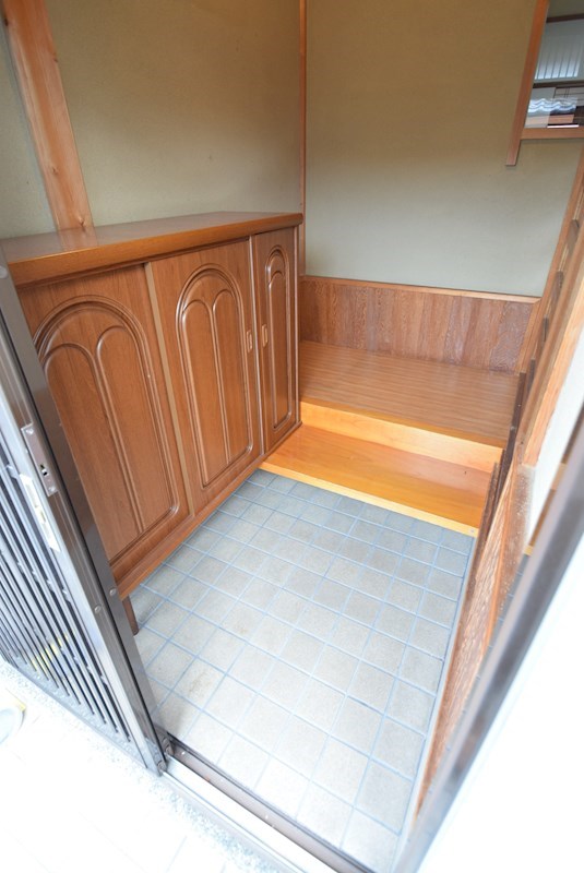 北区紫竹桃ノ本町貸家 玄関