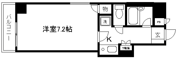 エステムコート御所南 間取り
