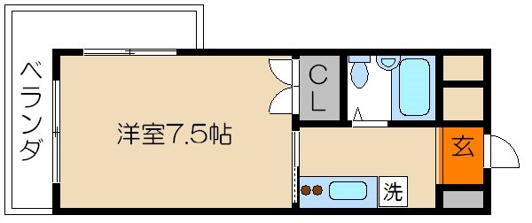 ハイム浄土寺80 間取り