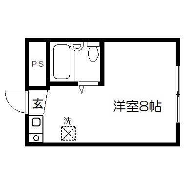 ハイツ金閣 間取り