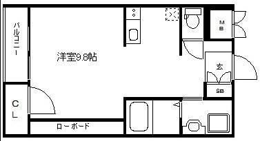 アクアプレイス京都西陣 間取り