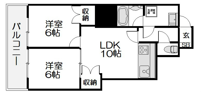 プレジャーコート 間取り