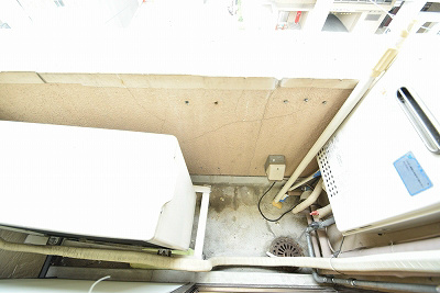 葛城ビル ベランダ