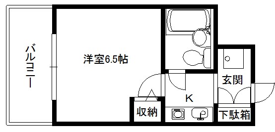 デトムワン西陣Ⅲ 間取り