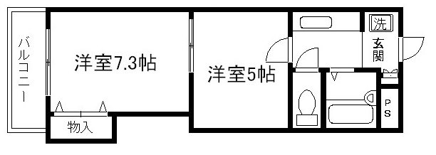 Requie智恵光院 間取り