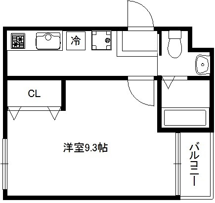 フラッティ一条御前 間取り