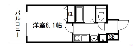プレサンス京都烏丸ＮＥＸＴ 間取り