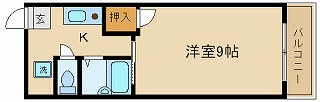 ラフィーネ四条堀川 間取り
