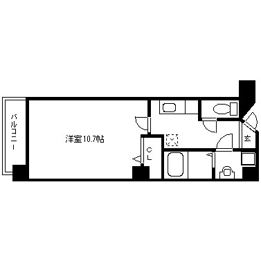 ビレイユ眞英富小路高辻 間取り