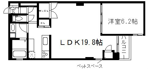 ヴィラスタジオーネ御所南 間取り