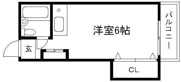 フレール下鴨 間取り