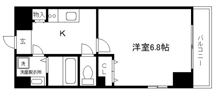 ビラ・アペックス京都和 間取り