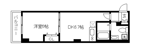 プリモフィオーレ室町 間取り
