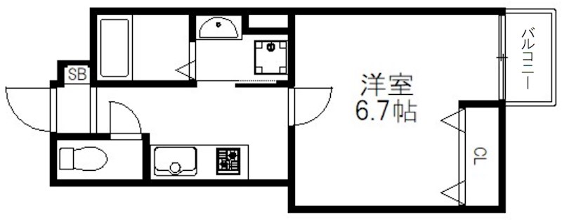 レンジ御池 間取り