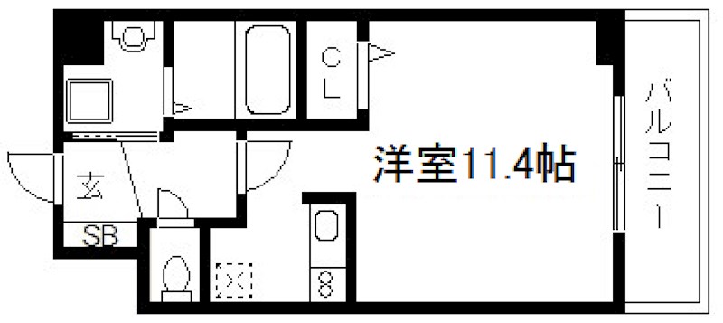 スワンズ京都大将軍 間取り
