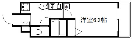 SHICATA SIX BLDG 間取り