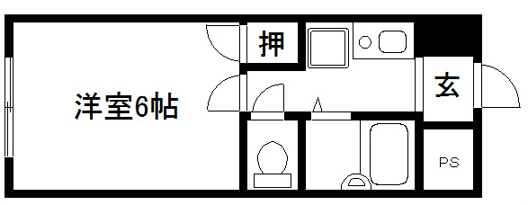グランタック河原町五条 間取り