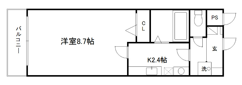 ビレイユ眞英七条本町 間取り