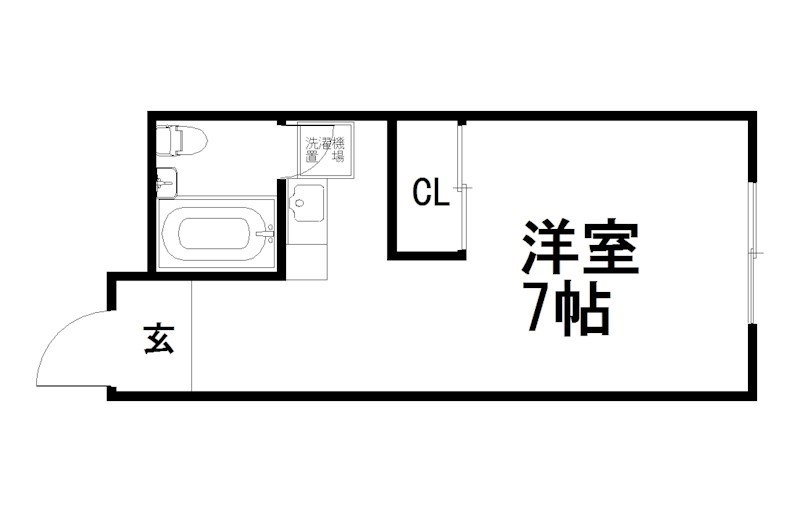 メゾンユーコーク 間取り