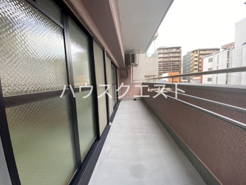 嶋津マンション ベランダ