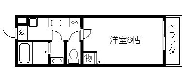 アドミ西院 間取り