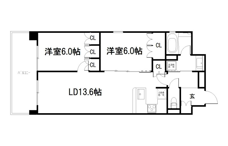 リーガル京都聖護院 間取り