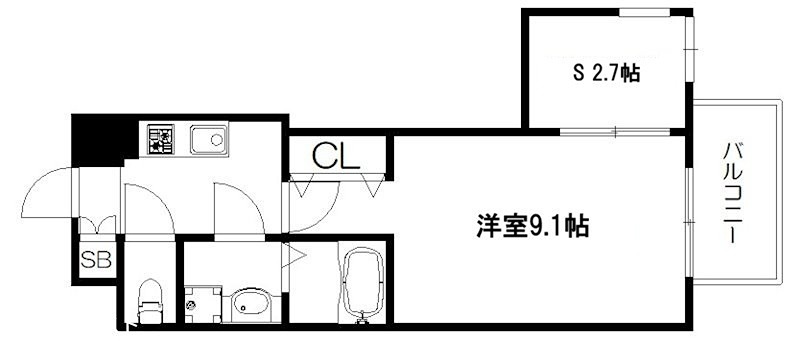 プレサンス京都洛南 間取り