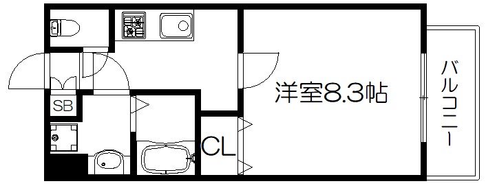 プレサンス京都洛南 間取り