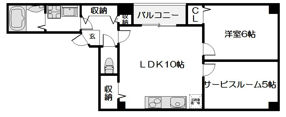 プリムローズ四条 間取り