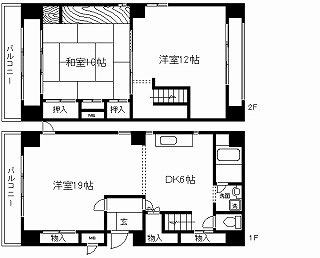 ルネ河原町 間取り