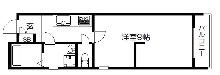 DOOR'S　OIKE 間取り