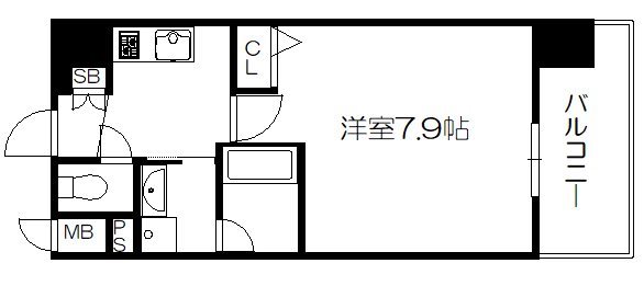 ベラジオ京都西院ウエストシティⅡ 間取り