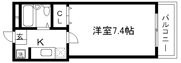 ドゥエル辻本 間取り