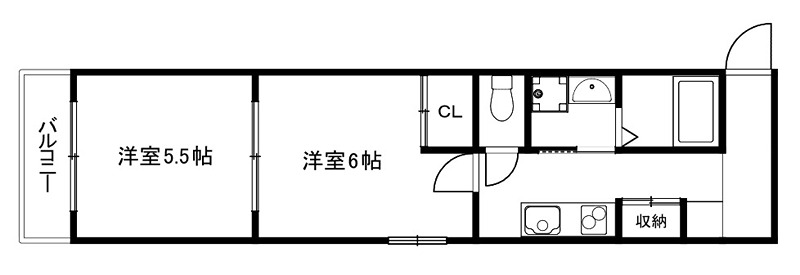 第二下堤谷口マンション 間取り