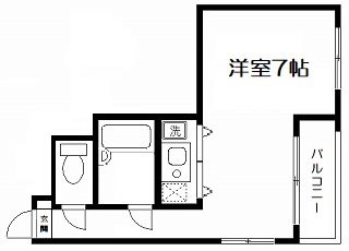 クリーンリビング四条大宮 間取り