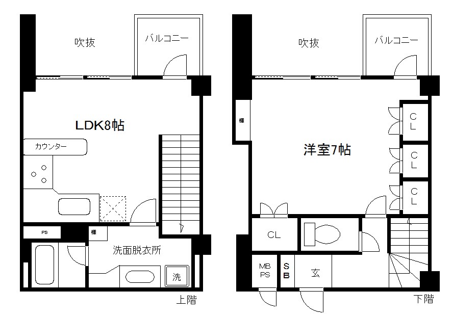 ヴェルビュ二条城東 間取り