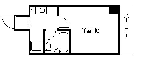パラドール西院PART-Ⅱ 間取り