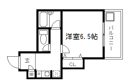 グリーンヴィレッジ烏丸 間取り