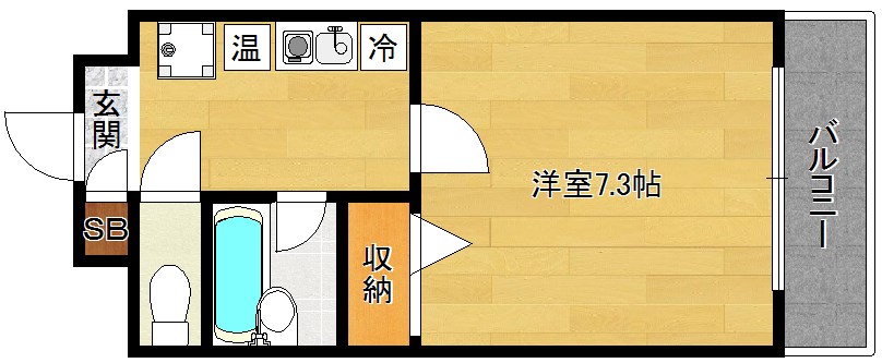 メイプル等持院 間取り